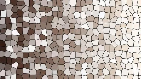 Multicolored abstract geometric background. Polygonal, mosaic pattern. Stock Illustration