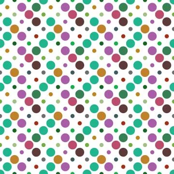 Multicolored abstract geometrical circle pattern background design イラスト素材
