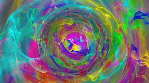Multicolored abstract glow background. Magical portal. Stock Footage 106959058
