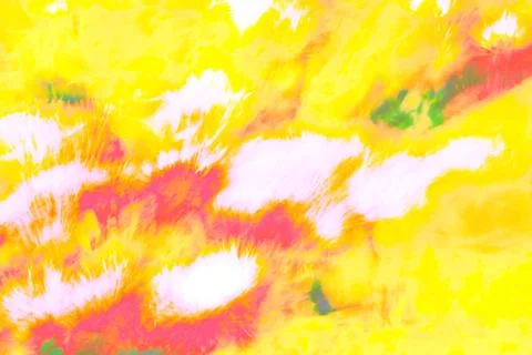 Multicolored abstract psychedelic picture Stock Illustration