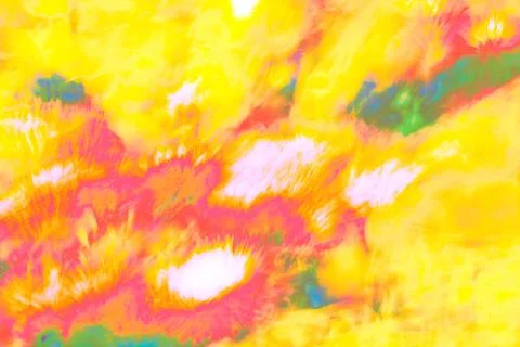 Multicolored abstract psychedelic picture Stock Illustration