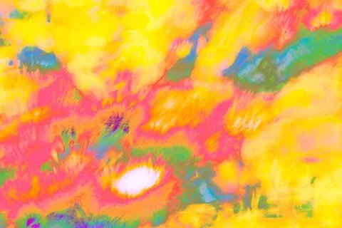 Multicolored abstract psychedelic picture Stock Illustration