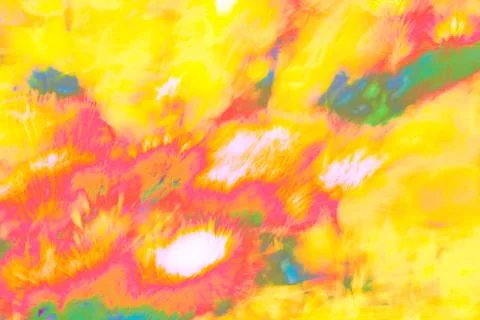 Multicolored abstract psychedelic picture Stock Photos