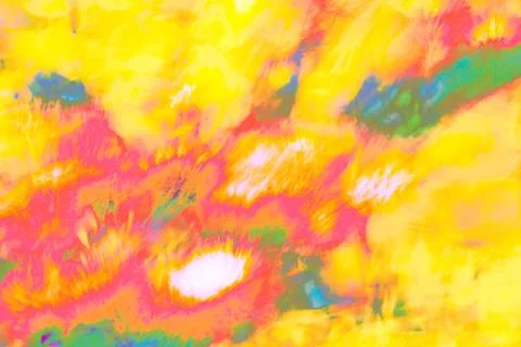 Multicolored abstract psychedelic picture Stock Photos