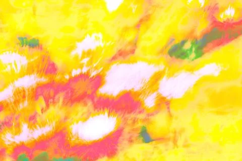 Multicolored abstract psychedelic picture Stock Photos