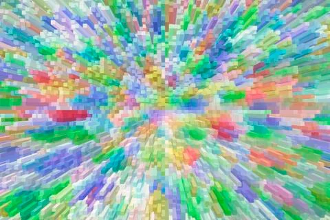 Multicolored abstract textured background, rectangular design. Stock Photos