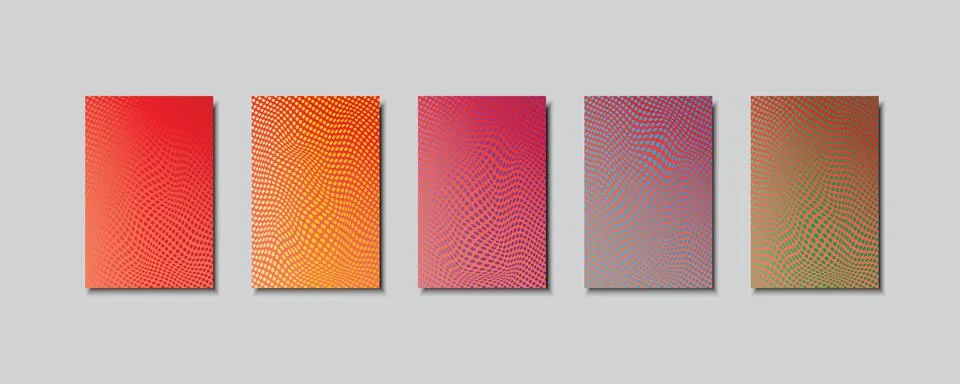 Multicolored abstract vector backgrounds. EPS 10. Illustrazione stock