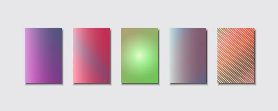 Multicolored abstract vector backgrounds. EPS 10. Stock Illustration