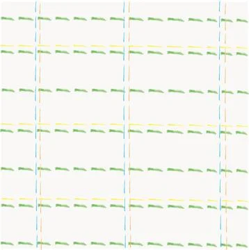 Multicolored abstract watercolor lines pattern Stock Illustration