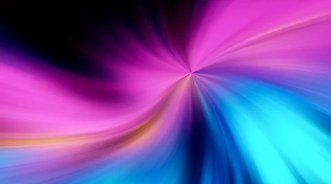 Multicolored abstraction on black background, high quality detailed render Stock Illustration