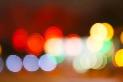 Multicolored abstraction with bokeh effect Stock Photos