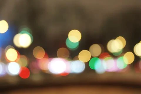 Multicolored abstraction with bokeh effect Stock Photos