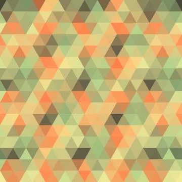 Multicolored angular wattled pattern background Stock Illustration