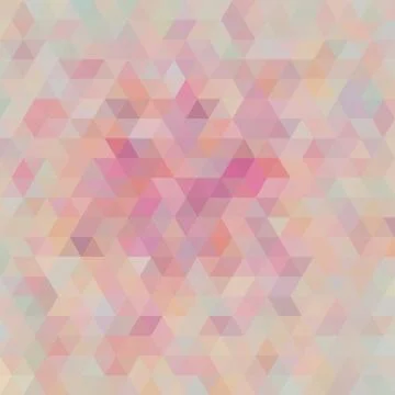 Multicolored angular wattled pattern background Stock Illustration