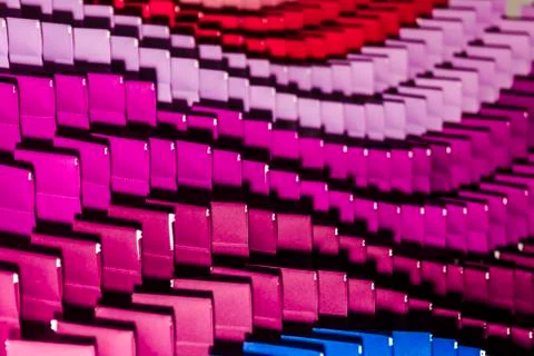 Multicolored background blinds Stock Photos