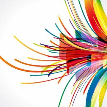 Multicolored background. elements for design. eps10. Stock Illustration