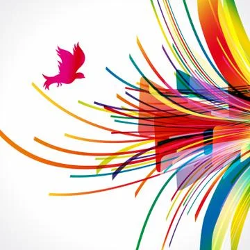 Multicolored background. elements for design. eps10. Stock Illustration