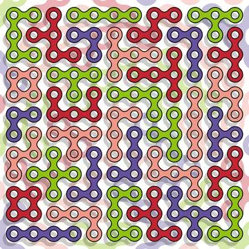 Multicolored background. Stock Illustration