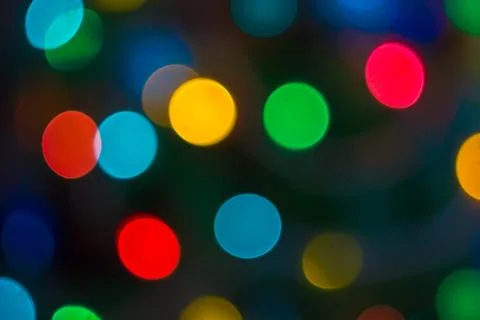 Multicolored background lights Stock Photos