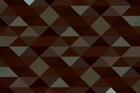 Multicolored background. A mosaic of small triangles. Pixel texture, pattern. Illustrazione stock