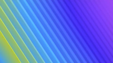 Multicolored background of moving lines. 3d rendering loop animation 4K Stock Footage 225295451