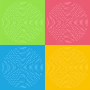 Multicolored background in pop art style. Stock Illustration