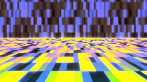 Multicolored background for presentation in dynamic cheerful motion. Stock Footage 294315932