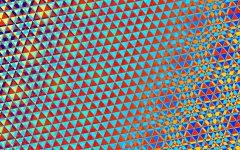 Multicolored background triangle Stock Illustration