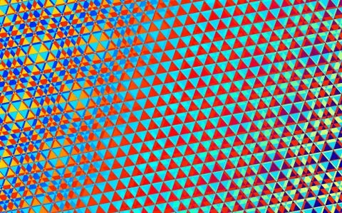 Multicolored background triangle Stock Illustration