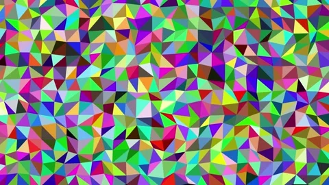 Multicolored background with triangles. Stock Footage 239002367