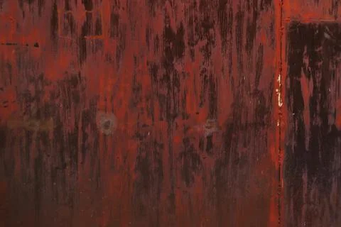Multicolored background:rusty metal surface with peeling Stock Photos