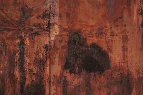 Multicolored background:rusty metal surface with peeling Stock Photos