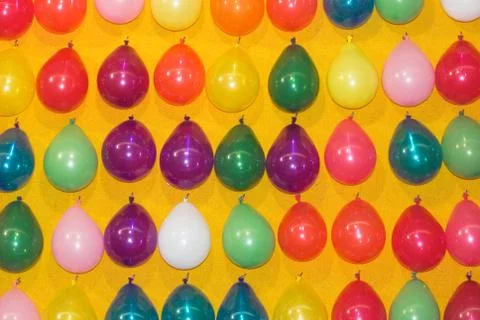 Multicolored ballons Stock Photos