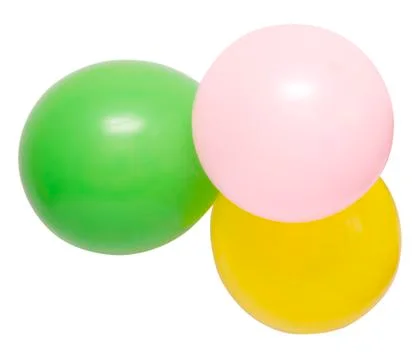 Multicolored balloons Foto stock