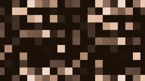 Multicolored blinking pixels motion background. Colorful blinking pixels motion Illustrazione stock