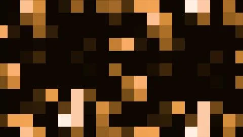 Multicolored blinking pixels motion background. Colorful blinking pixels motion Illustrazione stock