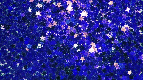 Multicolored blue particles. Stock Footage 260400083