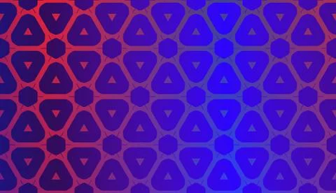 Multicolored Blurred Gradient Background.Hipster Pattern With Polygonal Eleme Stock Illustration