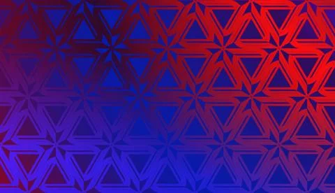 Multicolored Blurred Gradient Background.Hipster Pattern With Polygonal Eleme Illustrazione stock