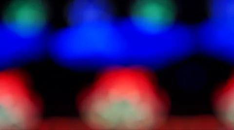 Multicolored blurred lights (flashing) 2 Video stock 46229340