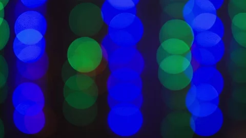 Multicolored blurred lights Video stock 142991233