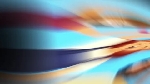 Multicolored blurry abstract animation strands Stock Footage 225744129