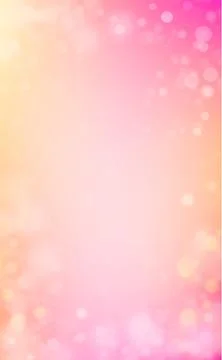 Multicolored blurry bokeh on a dark background Stock Illustration