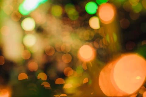Multicolored bokeh Background. Stock Photos