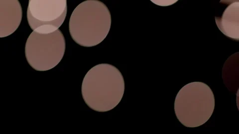 Multicolored bokeh confetti effect glimmering over a black background Stock-Footage 301896746
