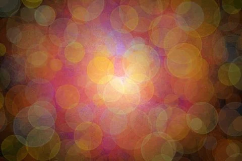 Multicolored bokeh with light source Stock Illustration