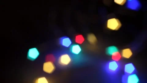 Multicolored bokeh lights background. Stock Footage 160988318