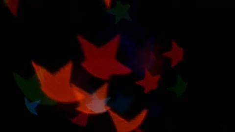 Multicolored bokeh lights Stock Footage 129585186