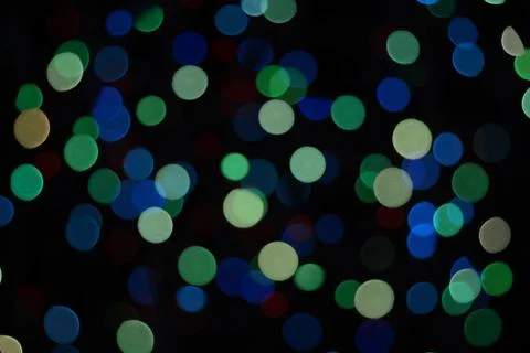 Multicolored bokeh Stock Photos