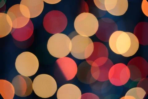 Multicolored bokeh Stock Photos